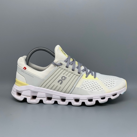 On Cloudswift Grey Yellow Running Shoes 
Women’s Sz 9.5 - Picture 5 of 10